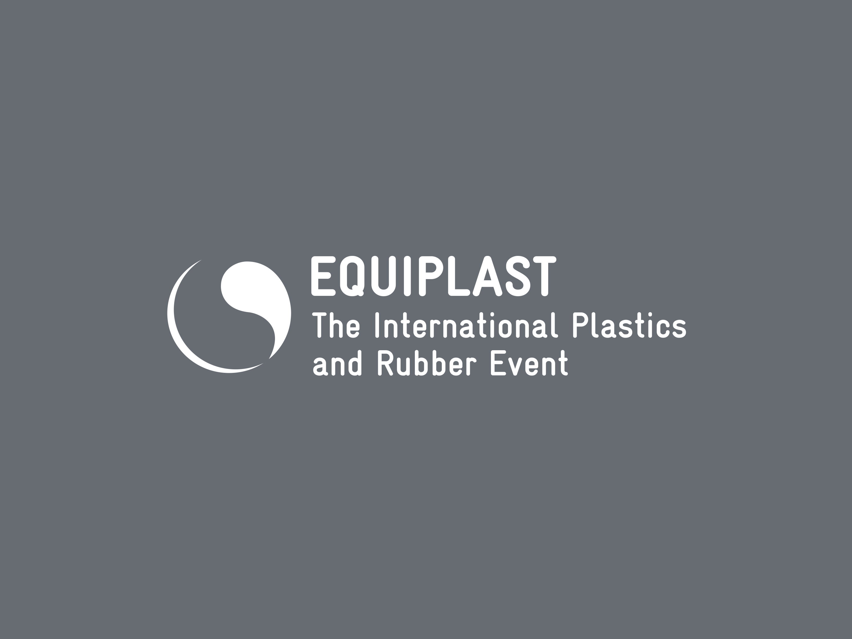 Logo d'Equiplast, un salon professionnel incontournable dans le domaine de la production de matières plastiques